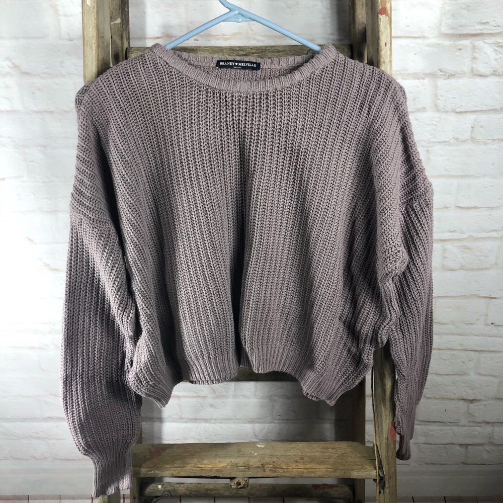 Brandy Melville Purple Sweater